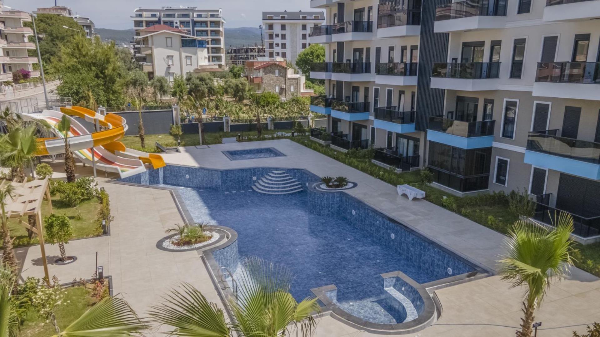 Alanya Real Estate Cheap 2 Room Flat For Sale In Avsallar Alanya 46