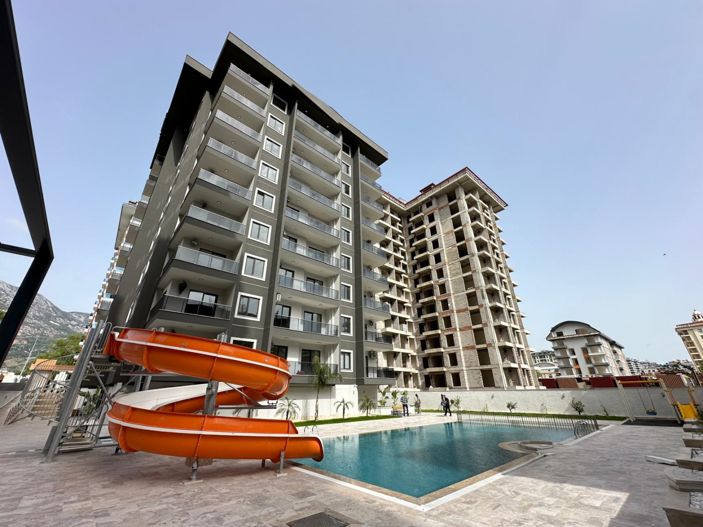 Alanya Real Estate New Built 2 Room Flat For Sale In Mahmutlar Alanya 01