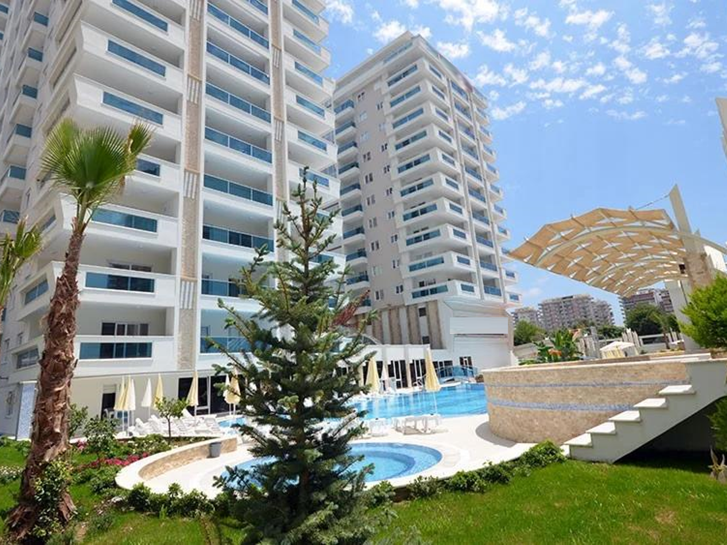 Alanya Real Estate Full Activity Furnished 3 Room Apartment For Sale In Mahmutlar Alanya 01