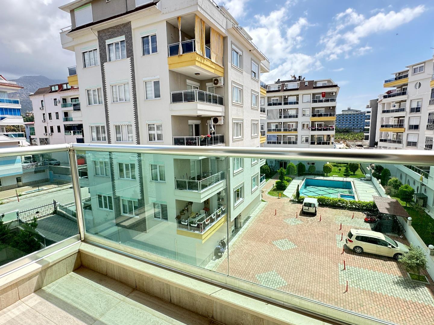 Alanya Real Estate Sea View 3 Room Apartment For Sale In Kestel Alanya 01