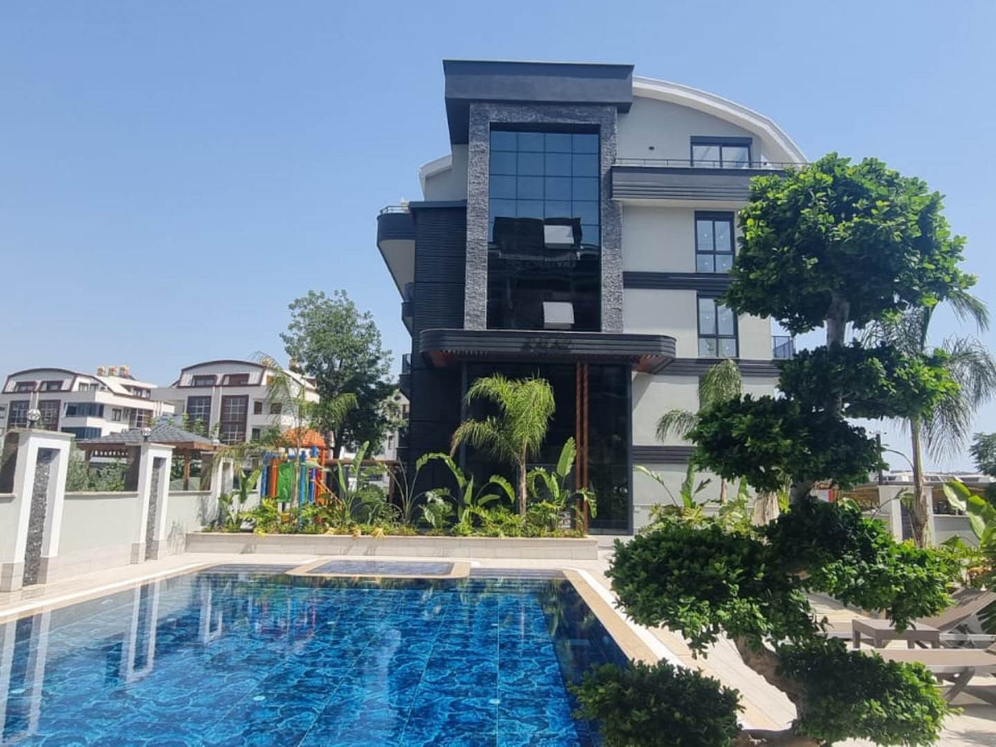 Alanya Real Estate Sea View Furnished 4 Room Villa For Sale In Mahmutlar Alanya 15