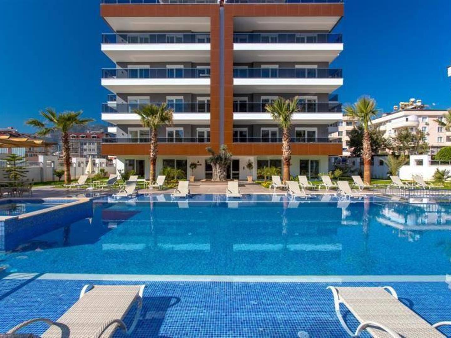 Alanya Real Estate Sea View Luxury 5 Room Penthouse Duplex For Sale In Cikcilli Alanya 12