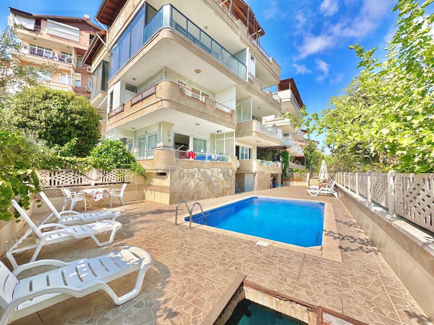 Alanya Real Estate Suitable For Citizenship Furnished 5 Room Duplex For Sale In Oba Alanya 12