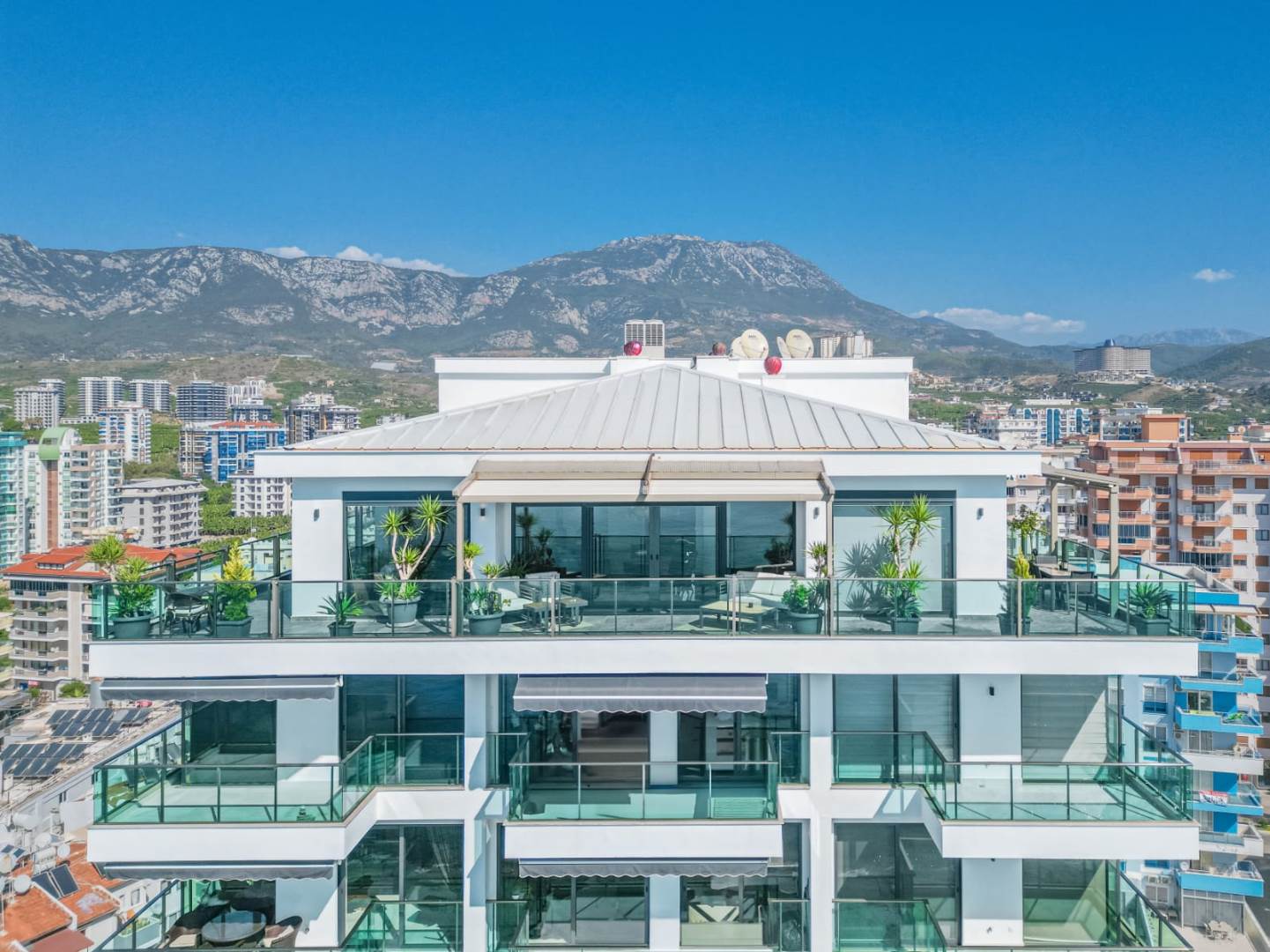 Alanya Real Estate Luxury 5 Room Penthouse For Sale In Sunset Aqua Residence Kargicak Alanya 13